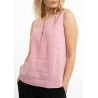 Small sleeveless linen blouse (U)
