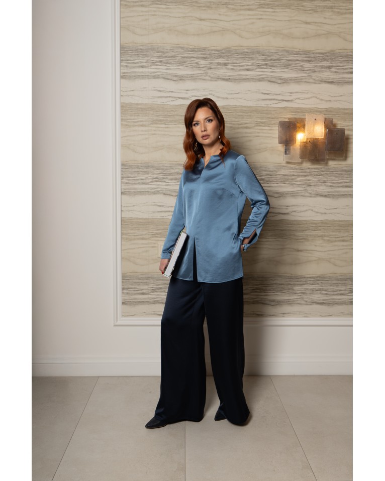 Satin luxurious tunic (M)