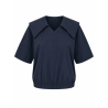 Blouse with large collar (M)