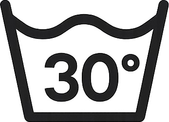 Skalbti 30 °C temperatūroje